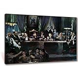 Generic CXLDGUE Pôster Do Filme Gangster Última Ceia Padrinho Scarface Sopranos Goodfellas Impressão De Arte Parede Decorativa 40 X 60 Cm Sem Moldura