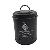 Generic Fazenda Armazenamento Lata Recipiente De Alimentos Cozinha Vasilha Armazenamento Legumes Caixa Para Casa Alho Preto