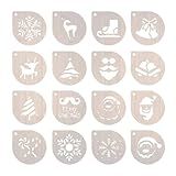 Generic Latte Art Stencils Bolo Stencil Bolo De Café Decoração Stencils Café Decoração Stencils Para Tart Biscoito Aveia Cupcake