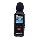 Generic Medidor De Decibéis Medidor De Nível De Som Digital Medidor De Ruído Profissional Alta Precisão 30dB To130dB Faixa De Medição Com Display De Luz De