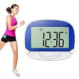 Generic Pedômetro Digital Para Caminhada Rastreador Fitness Preciso Para Calorias E Distância Pedômetro Com Tela 55 Mm E Relógio 12 24 H