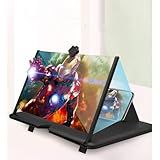 Generic Tela Lente Barata Aumento Com Suporte Para Celular Imagem Zoom Amplificador De Tela HD Para Smartphone 3D
