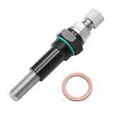 Generic Tensionador De Corrente De Distribuição De Cames Tensionador De árvore De Cames Corrente De Distribuição Manual Prático De Liga De Alumínio Leve Para PRETO