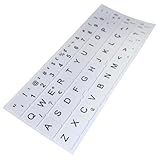 Genérico- Adesivos Para Teclado Notebook-PC - Português -Econômico - Branco-