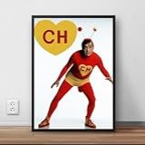 GENÉRICO- Poster Com Moldura Chapolin Colorado P6451