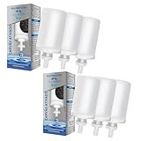Genérico Kit 06 Vela Carvão Ativado Para Filtro Barro Universal Premium Classe A Alcalina