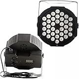 Genérico LED PAR Refletor 36 Leds RGBW DMX Painel Digital Canhão De Luz Slim Com Strobo
