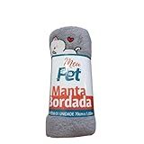 Genérico  Manta Cobertor Mantinha Pet Soft Pet Para Cachorro Gato Cães Meu Pet Cor Cinza