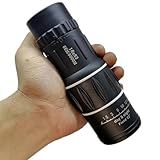 Generico Monculo Binculo Luneta Ttico Zoom 16x52 Foco Ajustvel Preto