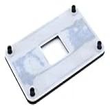 Genérico Suporte Traseiro AMD AM4 Ryzen Backplate Original Metal Preto