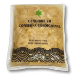 Gengibre Conserva Fatiado Sushi Temaki 1kg