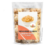 Gengibre Glaceado Em Cubos 1kg Envio Imediato