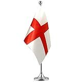 GentleGirl Bandeiras De Mesa Dos EUA Inglaterra Mini Bandeira De Pessoas Da Inglaterra Bandeira De Mesa De Escritório No Suporte Com Base De Suporte Decoração De Festa Temática Da Inglaterra