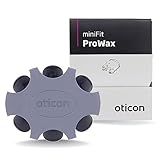 Genuína Marca Oticon Da Dinamarca Protetores De Cera Para Aparelhos Auditivos Com Filtro Oticon ProWax MiniFit Filtro De Cera De Substituição OEM Para Todos Os Aparelhos Auditivos MiniRITE Usando MiniFit Domes 1 Pacote 6 Filtros No Total