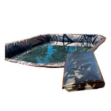 Geomembrana Lona 300 Micras Ideal Pra Lago Ornamental 8 X 10
