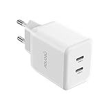 Geonav Carregador Universal SuperPower GaN Duo 35W 2 X USB C Power Delivery CH35PDWT Branco