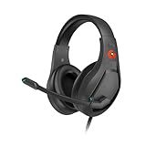 Geonav Headset Gamer Thunder Light RGB 7 1 Virtual Driver 50mm Microfone Omnidirecional Conexão USB Preto G3HS01BK GOOD GAME