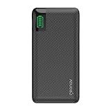 Geonav Power Bank Carregador Portátil Universal 10 000mAh 2 Portas USB 1 Porta USB C Led Indicador De Bateria PB10KBK Preto