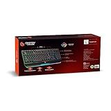 Geonav Teclado Gamer Semi-mecânico Spectral Light GOOD GAME- 107 Teclas- 11 Efeitos RGB- Teclas Anti-ghosting- ABNT2- Cabo 1-8mt USB- Preto- G3TC01BK- Preto