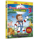 George O Curioso 3 De Volta A Selva Dvd Original Lacrado