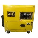 Gerador De Energia A Diesel 7KW Silencioso DG8250LN Monofásico 110 220v STROM