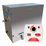 Gerador De Vapor Sauna Inox 4kw Comando Analógico Sodramar