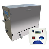 Gerador De Vapor Sauna Steam Inox 12kw Sodramar Digital