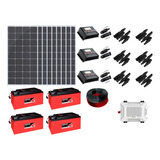 Gerador Fotovoltaico Off Grid Para Freezer 90kwh mês 220v