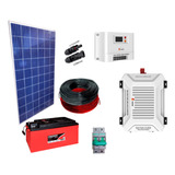 Gerador Fotovoltaico Off Grid Para Starlink 220v Até 12h dia