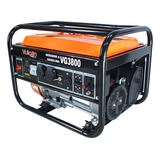 Gerador Portátil Vulcan Vg3800 3000w Bifásico Com Tecnologia Avr 127v 220v