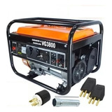 Gerador Portátil Vulcan Vg3800 Bifásico Com Tecnologia Avr