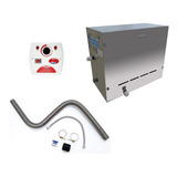 Gerador Vapor Sauna Steam Inox Sodramar 9kw Com Comando