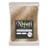 Gergelim Torrado Com Casca Pacote De 2 Kg Qualidade Niyati