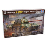 German Entwicklungsfahrzeug E 100 1 35 Kit Trumpeter 00384