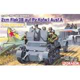 German Flak38 Pz I Dragon 1 35 bonus Cano Extra Em Alumio
