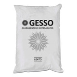 Gesso Para Reparos Paredes Teto Lento Em Pó 2kg Branco