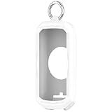 Gheper Capa De Silicone Compatível Com Garmin Edge 1050 Bicicleta GPS Computador Capa Protetora Macia Com Anéis De Mola Clipe Chaveiro