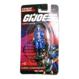Gi Joe Cobra Commander Comandos Em Ação Mini 7cm Prexio