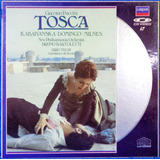 Giacomo Puccini Tosca Laser Disc Duplo