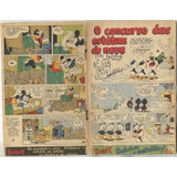 Gibi Exclussivo: Pato Donald Nº 319 - O Concurso Das Estátuas De Neve ( Ed. Abril - Dezembro De 1957 - Sem As Capas ) Super Raridade
