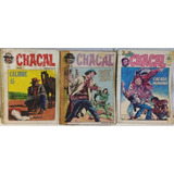 Gibi Hq Chacal N 1 7 E 18 Editora Vecchi 1980 81