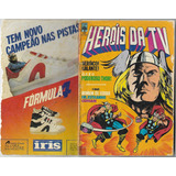 Gibi Raro Heróis Da Tv N 62 O Poderoso Thor Ed Abril 1984 com O Dicionário Marvel Super Heróis Marvel 