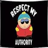 GIEAMTYU Bandeira Respect My Authority 9