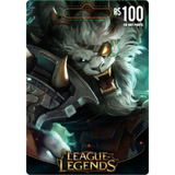 Gift Card League Of Legends R 100 00