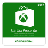 Gift Card Microsoft Xbox Live 20