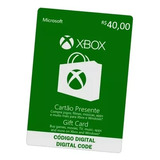 Gift Card Microsoft Xbox Live 40