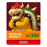 Gift Card Nintendo Switch 3ds Wii