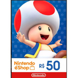 Gift Card Nintendo Switch 3ds Wii