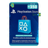 Gift Card Playstation Cartao Psn Br R  350 Reais