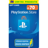 Gift Card Playstation Cartao Psn Br